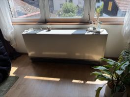 Heizkoerper Elektro weiss Groesse BxHxT 120x60x20 cm