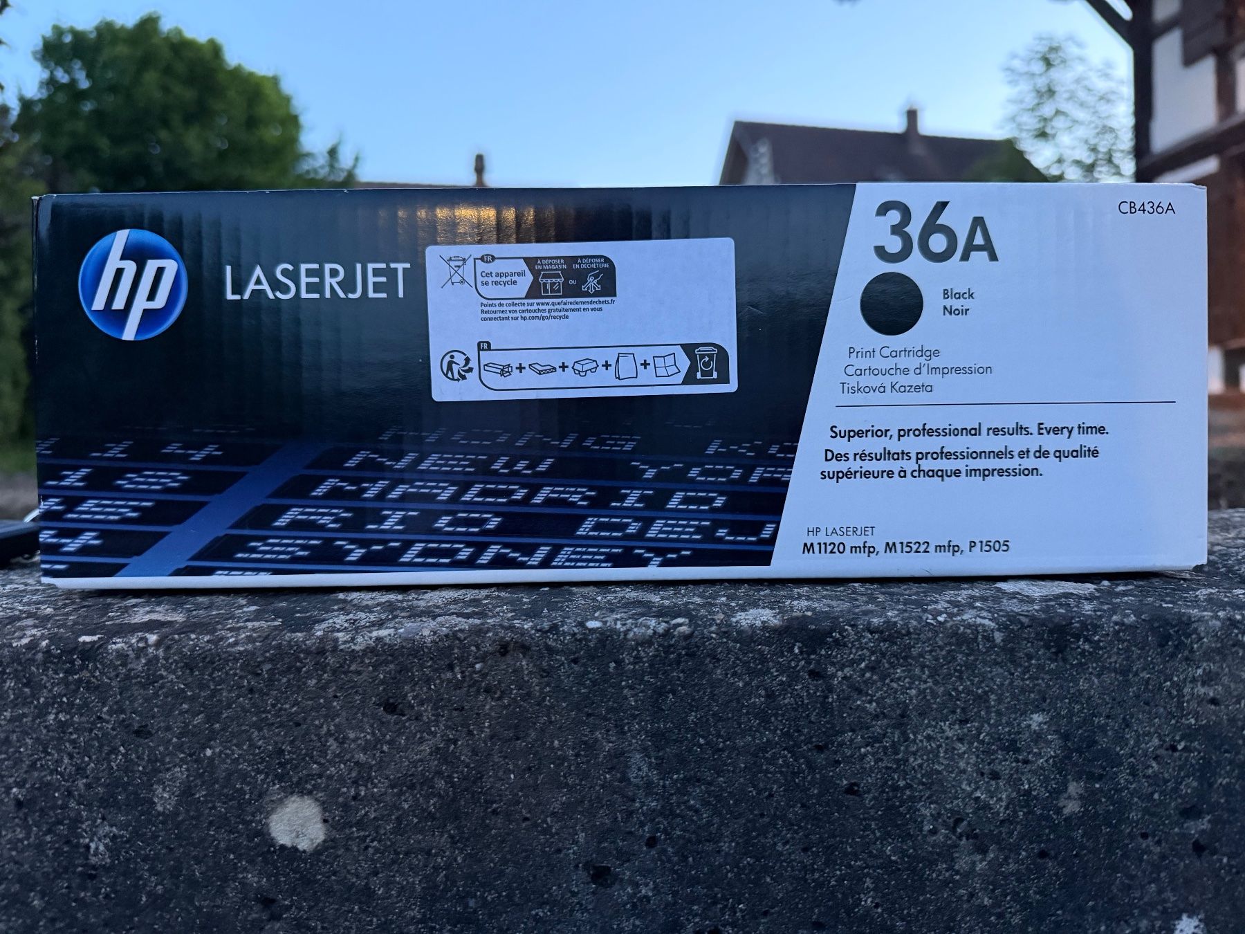 Hewlett Packard Cartucce per stampanti & toner: HP original 36A – Nuovo e nell'imballaggio originale da Büren an der Aare venduto da simsand