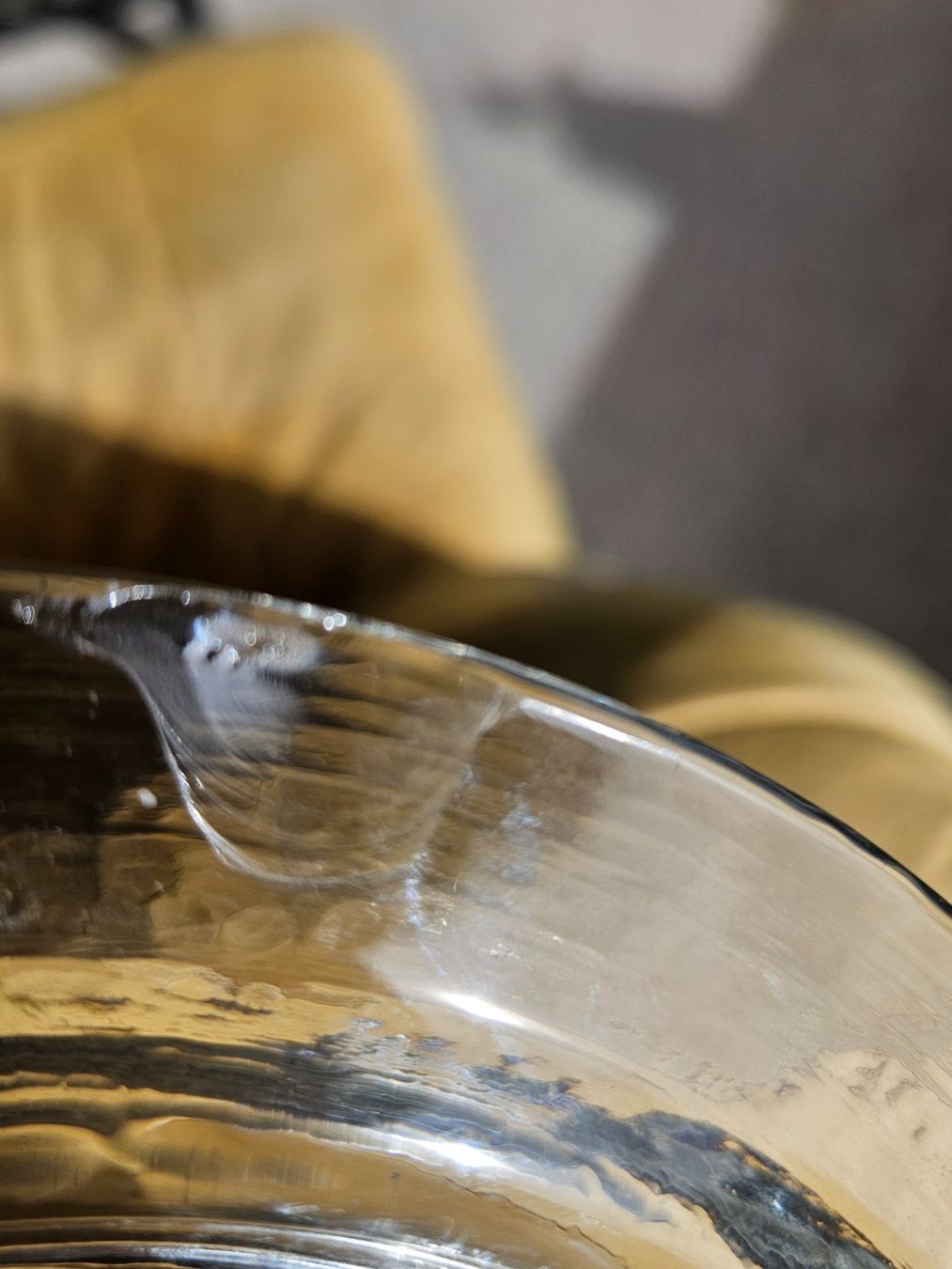 Lanterne: Windlicht aus Glas mit Teller – Usato da Volketswil venduto da Lokitier 2