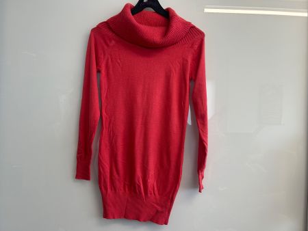 Pullover Lang Rollkragen Figurbetont 1 Size Neu
