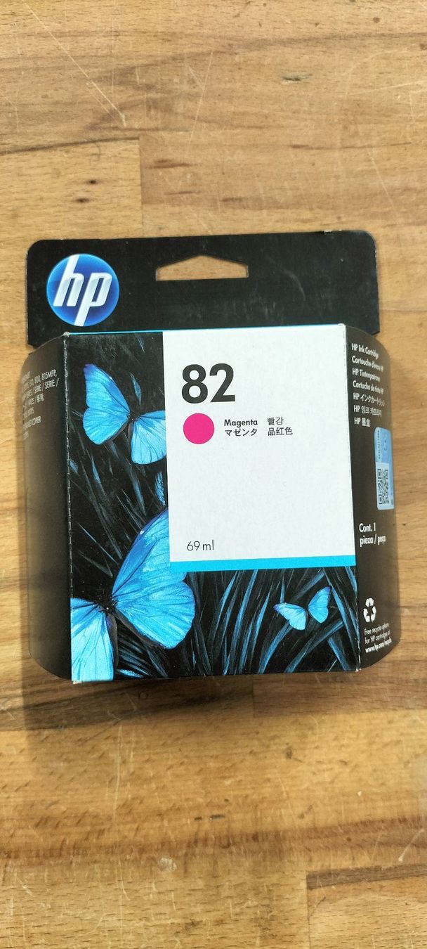 Hewlett Packard Cartucce per stampanti & toner: Druckerpatrone HP 82 – Nuovo e nell'imballaggio originale da Kerzers venduto da Pachystachys