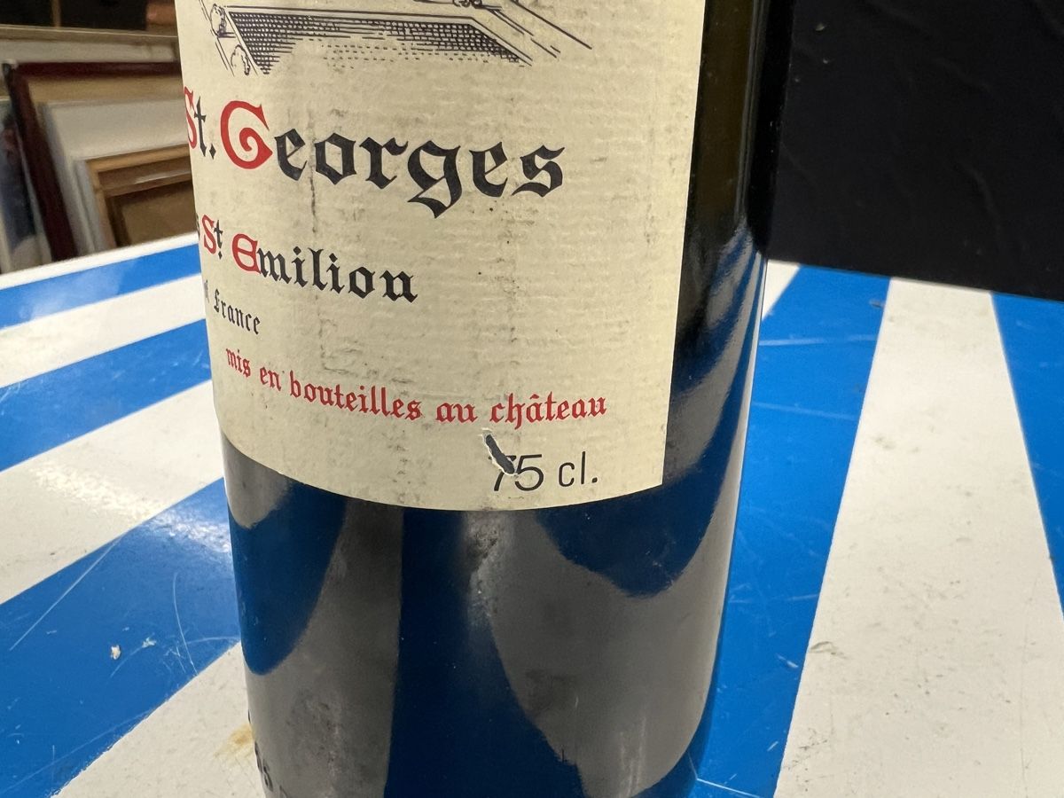 Vino: ST.EMILION CHATEAU ST.GEORGES 1981 – Nuovo (secondo la descrizione) da Genève venduto da Leboucheoreilles 6