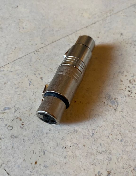 Neutrik Adapter NA3FF XLR3f > XLR3f (GenderChanger) Kaufen