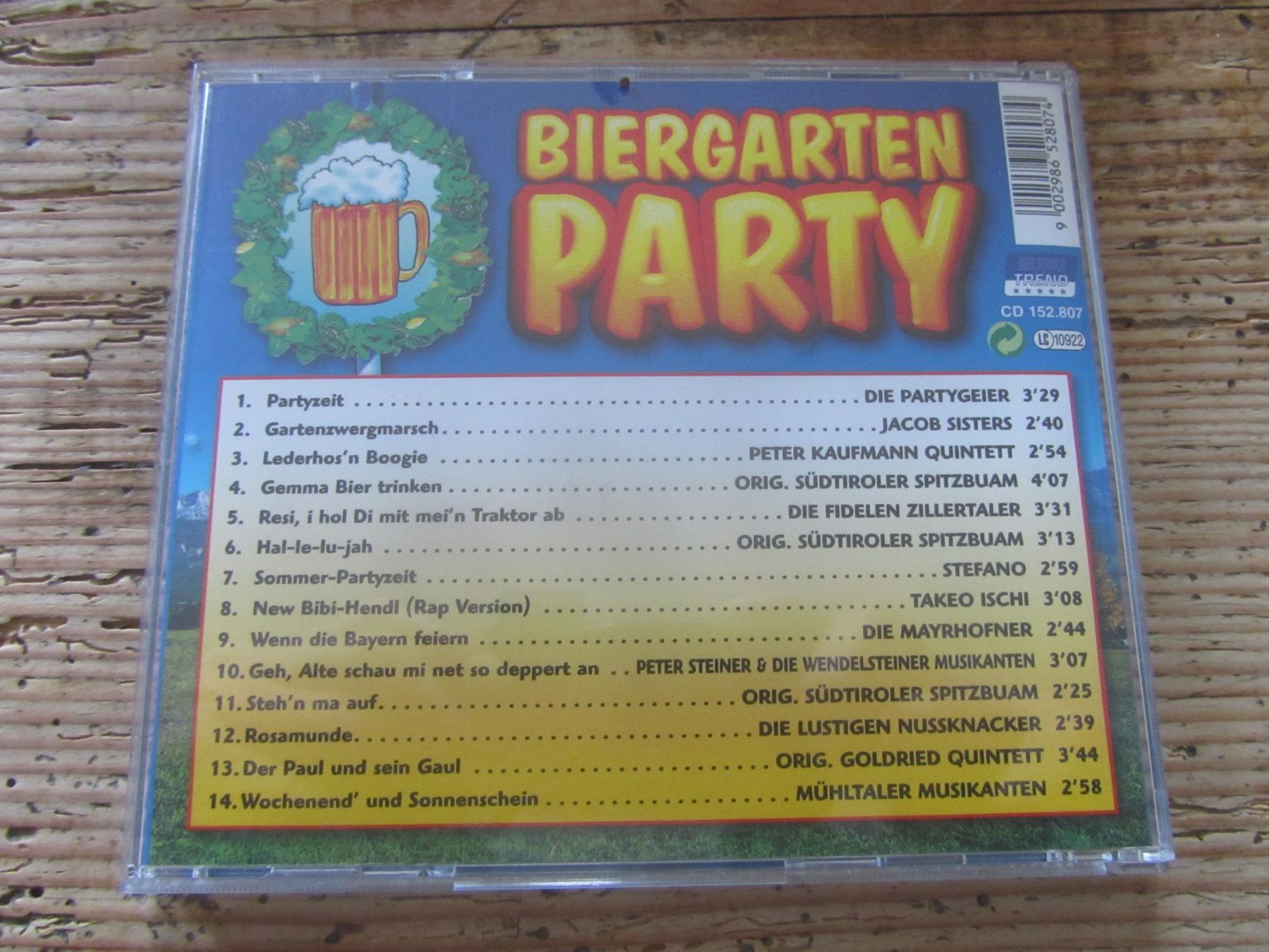 CD: Biergarten Party     diverse Interpreten – Usato da Seengen venduto da mikelele 1
