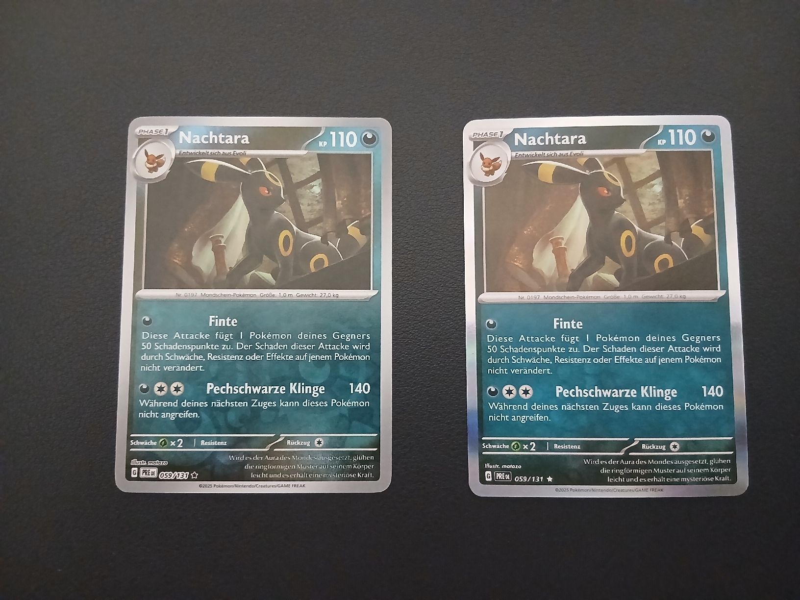 Pokémon Sammelbilder & Trading cards: Umbreon Nachtara Prismatic Evolution Pokémon Deutsch – Neu (gemäss Beschreibung) aus Regensdorf von Baba_Basar