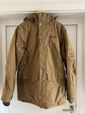 Veste d'hiver Columbia Omni-Heat marron taille M
