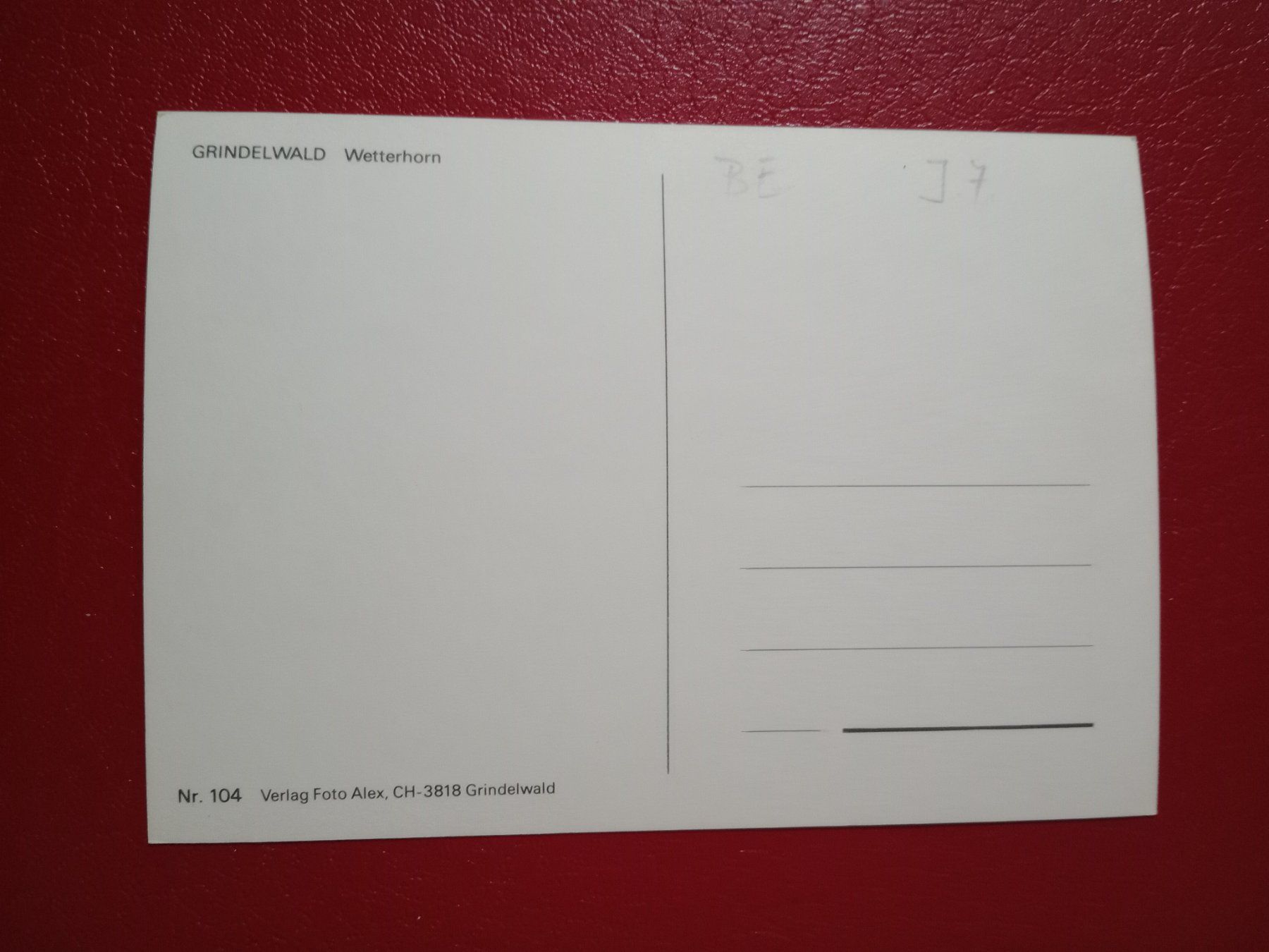 Cartoline postali: Grindelwald Bern mit Schwimmbad – Usato da Küttigen venduto da Melisch1000 1