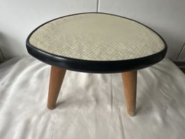 Vintage Dreibeinhocker, Beistelltisch - für Pflanzen 