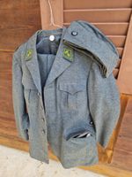 Uniform Militär grau mit Mütze guter Zustand