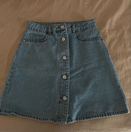 Highwaist Jeans Rock