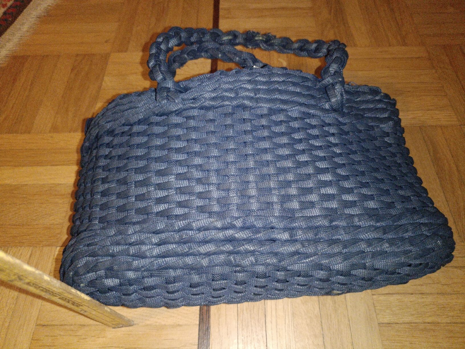 Borse da donna: Borsa blu vintage intrecciata – Usato da Lugano venduto da riccardo012 2