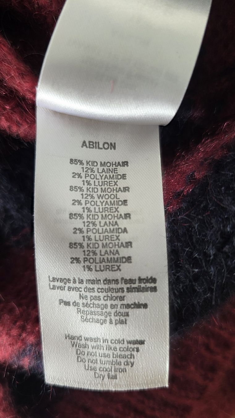Des Petits Hauts Maglioni & Felpe: Pull Des Petits Hauts Abilon rayé rouge noir taille T34 – Nuovo (secondo la descrizione) da Courgevaux venduto da AT12 4