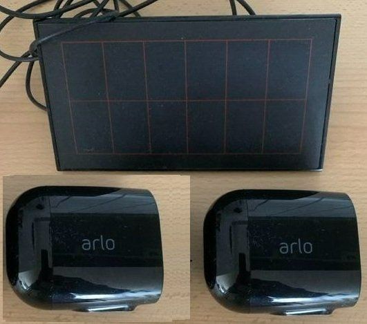 Arlo Videocamere: 2 Arlo-Kameras mit Gratis einem Solarpanel. – Usato da Zuchwil venduto da Beppe_25.3 1