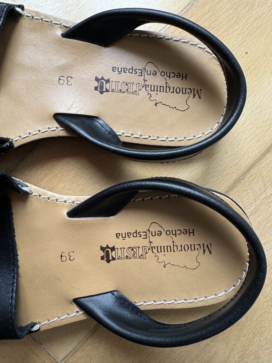 Scarpe da uomo: Menorquinische Ledersandalen – Nuovo (secondo la descrizione) da Zürich venduto da estelue 3
