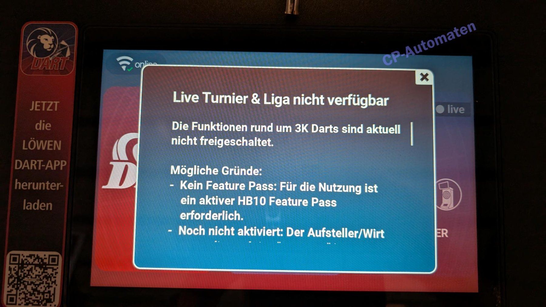 Freccette: Löwen Dart HB10 - Turnier Dart – Nuovo e nell'imballaggio originale da Muhen venduto da Minihummer 5