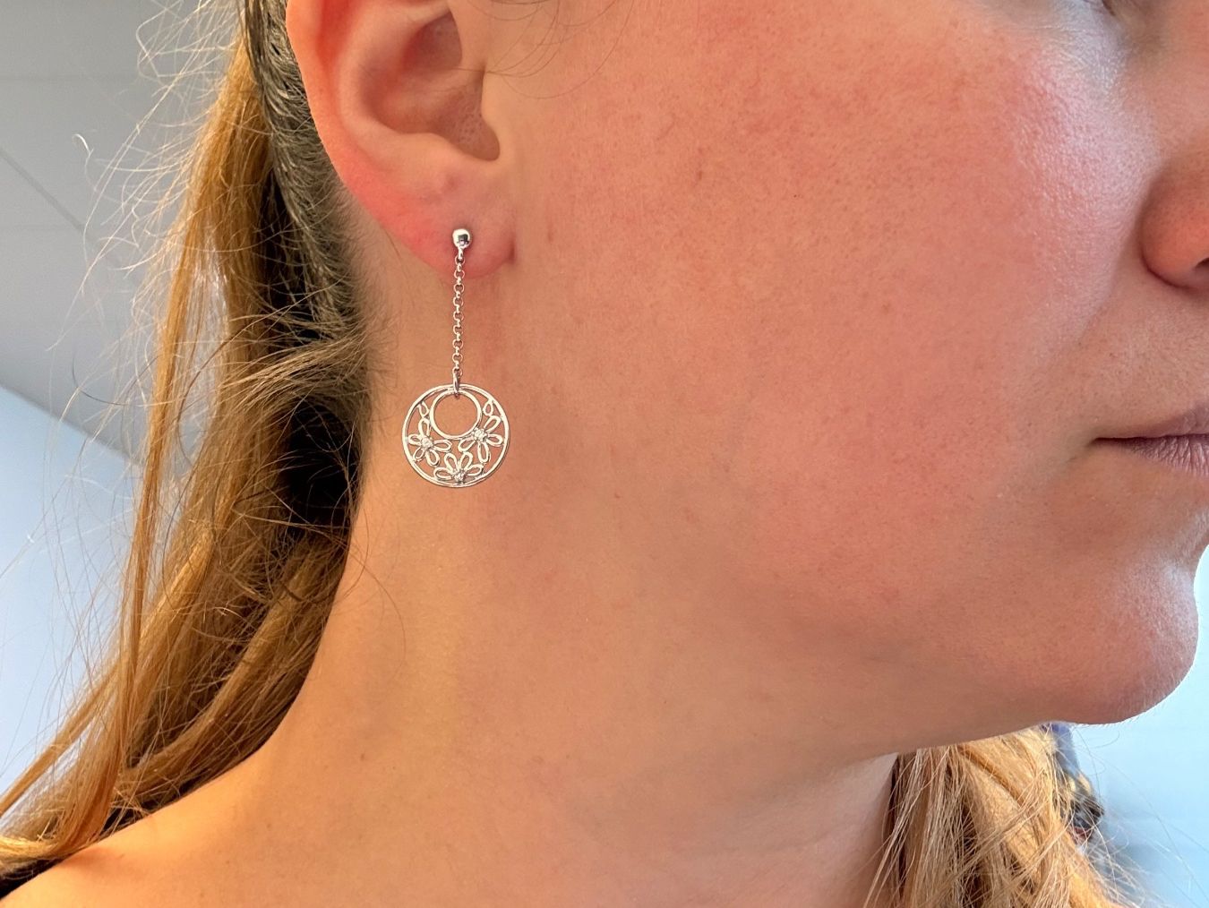 Ciondoli: Blumen Set Silber 925 Zirkonia – Nuovo e nell'imballaggio originale da Zug venduto da gold.schmuck 2