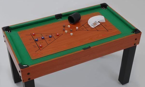 Giochi: Tischfussball spieltisch 12 multigames – Nuovo e nell'imballaggio originale da Boudry venduto da sportethobby 7