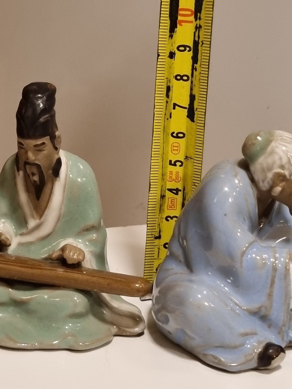 Statuette: 3 Keramik Mudmen Figuren China Vintage – Usato da Scharnachtal venduto da devin03 4