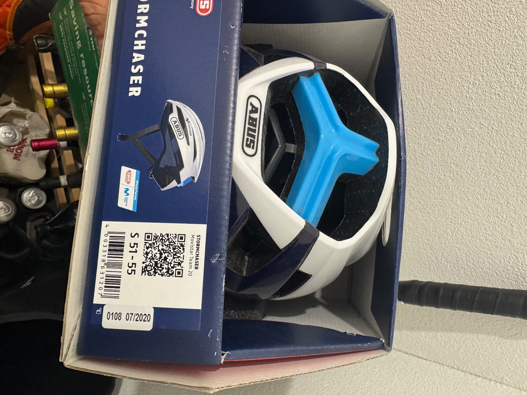 Abus Casques: Casco ABUS Stormchaser Movistar Team Taglia S – Neuf (Voir description) à Zürich par nachomarmol1