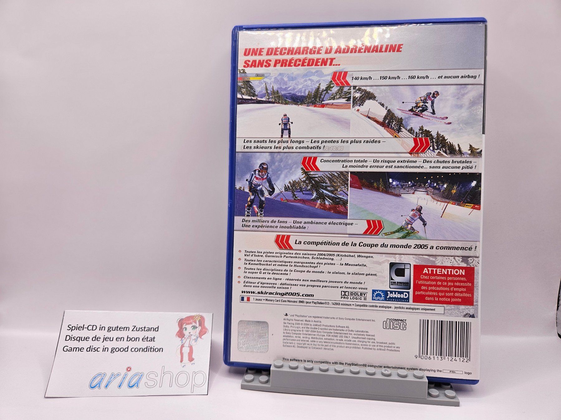 Sony Giochi: Ski Racing 2005 PS2 FR / EN CIB – Usato da Hauterive NE venduto da ariashopch 1