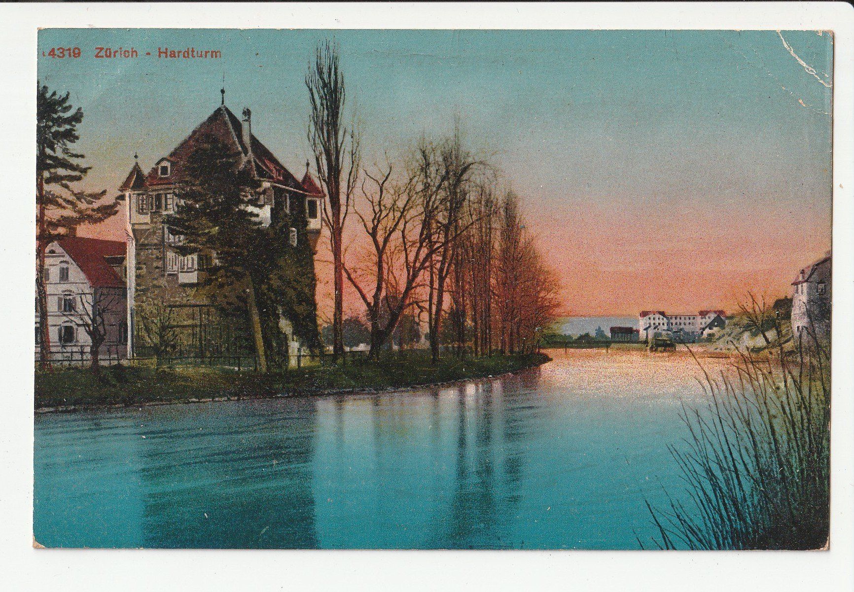 Cartoline postali: Zürich Hardturm – Usato da Rheineck venduto da rhynegg