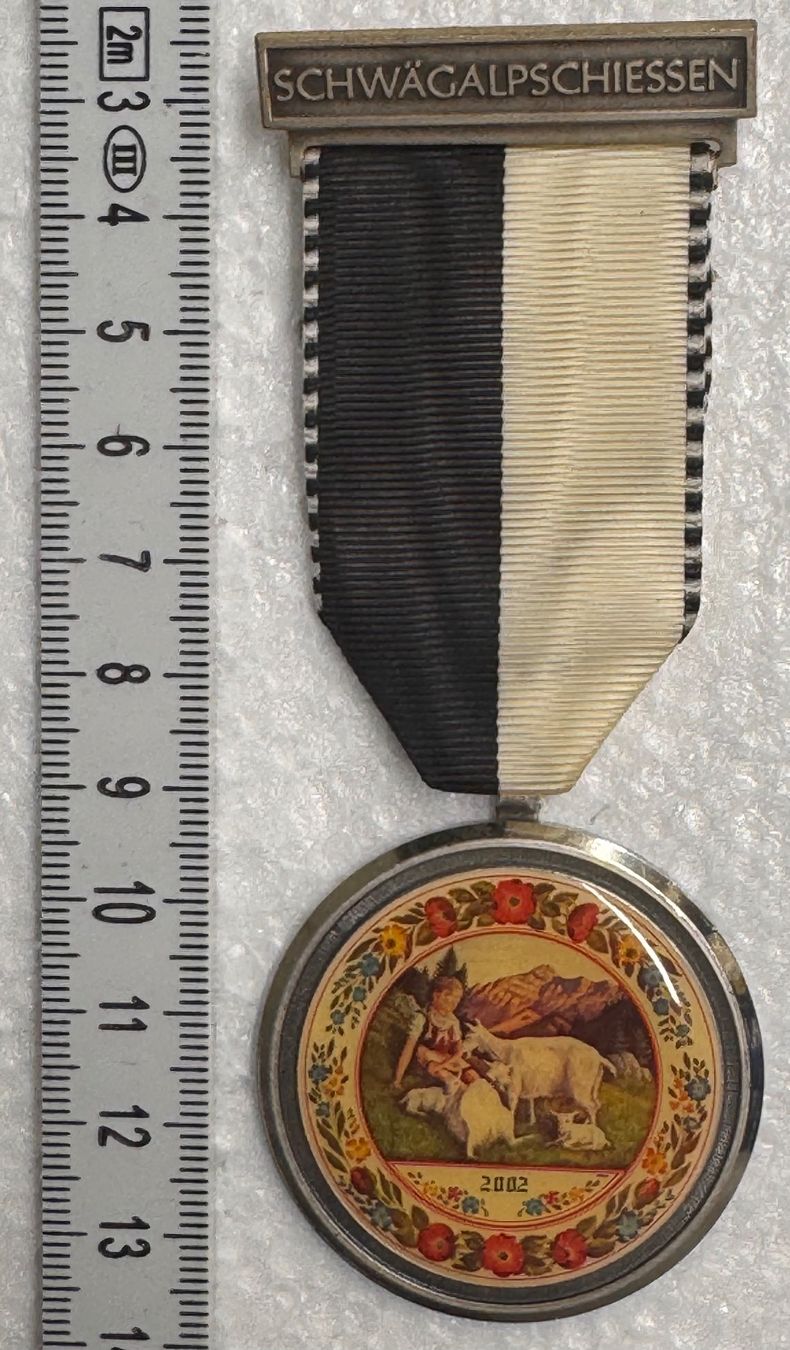 Medaillen: Medaille, Schwägalpschiessen 2002 – Neu (gemäss Beschreibung) aus Andwil SG von Ariisa1234 2