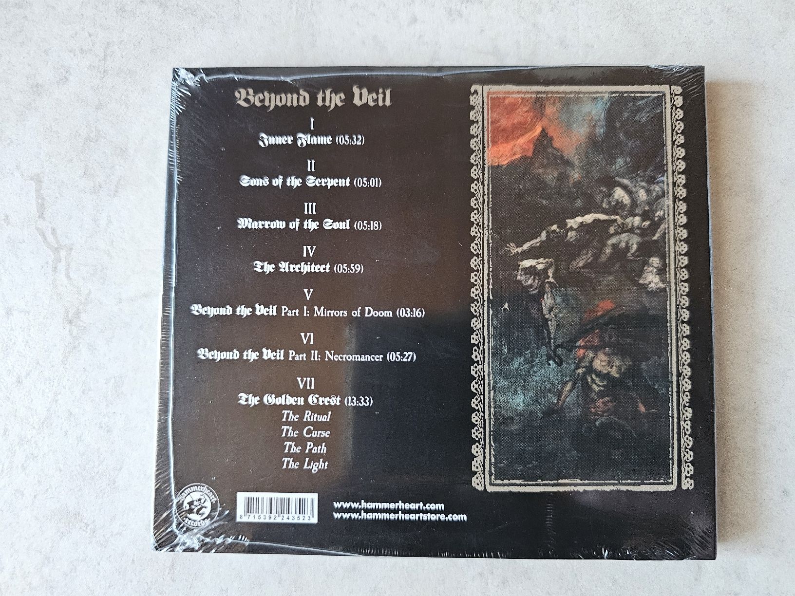CD: Totengott  -  Beyond The Veil  /  Fabrikneu – Nuovo e nell'imballaggio originale da Schneisingen venduto da backstore24 1