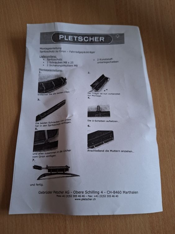 Pletscher Gepäckträger Für Sattelstütze - Mit Werkzeugbox - Bis 8kg Belastung