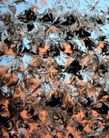 NEU! Abstrakte Fluid-Acrylmalerei 30x24 by Positiff Art