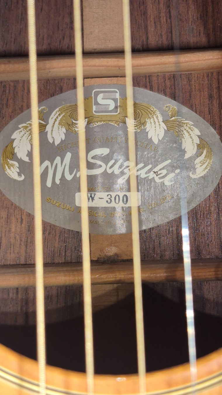 Suzuki Musikinstrumente: Western Gitarre M. Suzuki W-300 – Gebraucht aus Winterthur von NorrSydGuitars 9