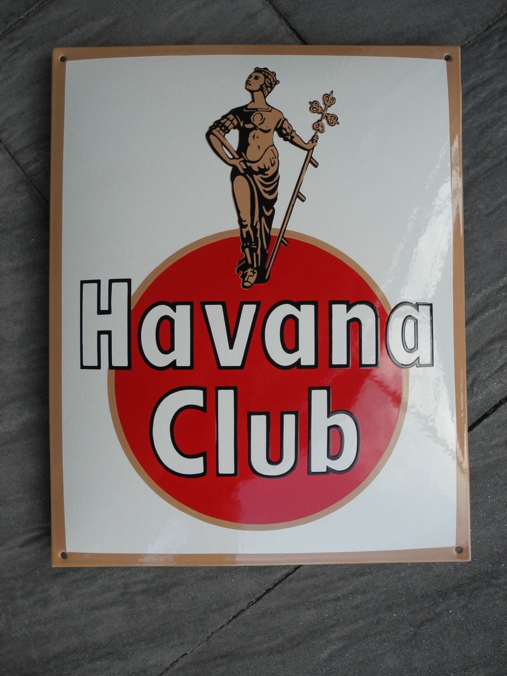 Havana Club Insegne: HAVANA CLUB EMAILSCHILD – Nuovo (secondo la descrizione) da Reinach AG venduto da Huckleberrysix
