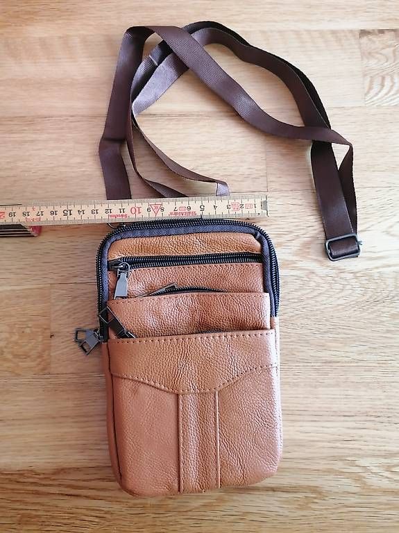 Taschen: Echtleder Umhänge-Gürteltasche Neu – Neu und originalverpackt aus Muri AG von goodmood17 5