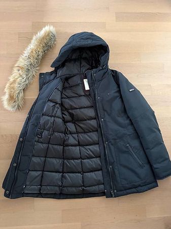 Tommy Hilfiger Damen Winterjacke schwarz Grösse M