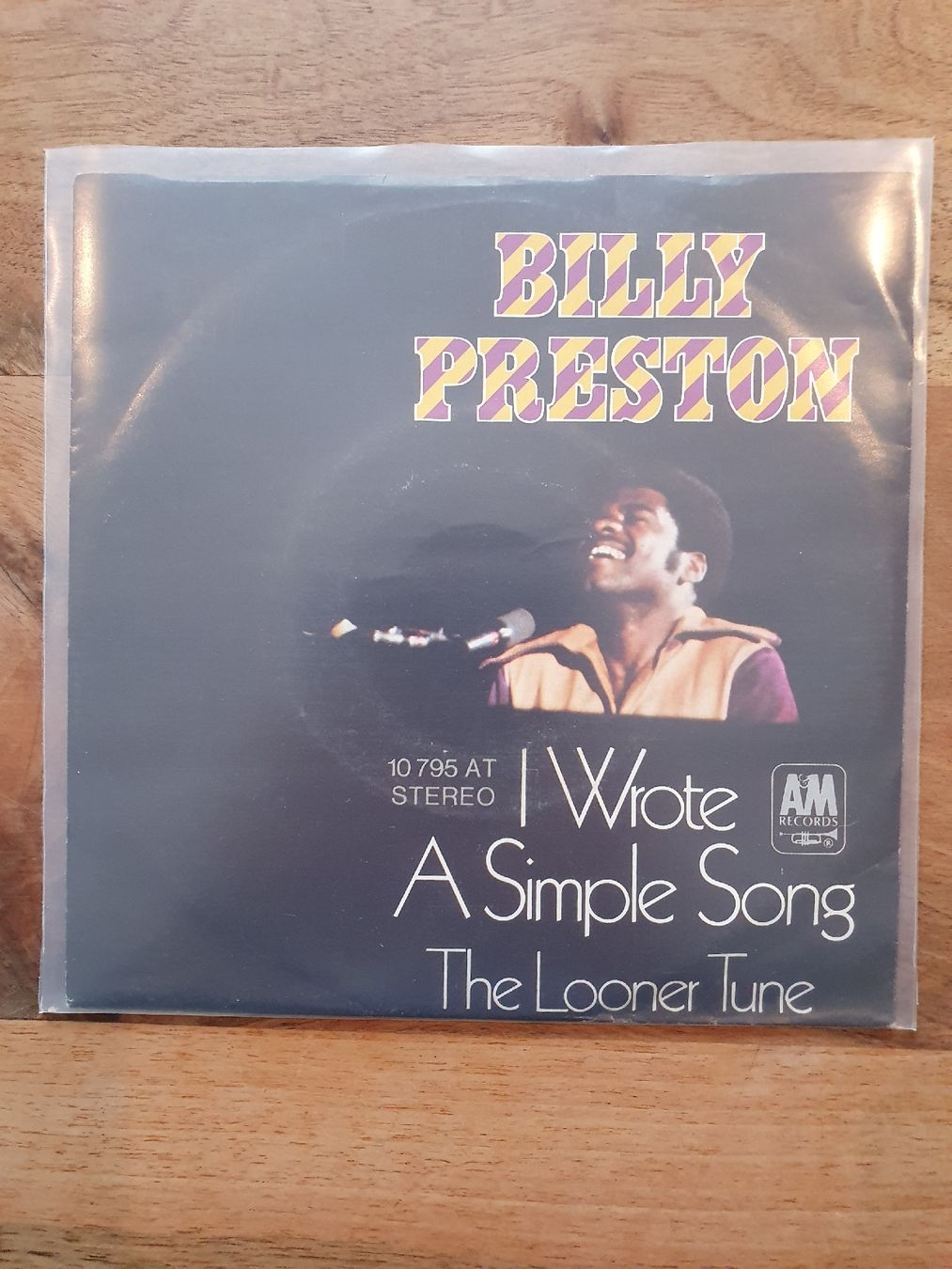 Dischi in vinile: Billy Preston - I Wrote A Simple Song - 7" Single – Usato da Sirnach venduto da dimitri1963