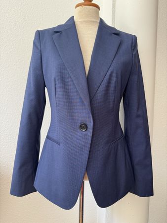 Blazer / veste BOSS bleu marine, coupe cintrée, t. 36