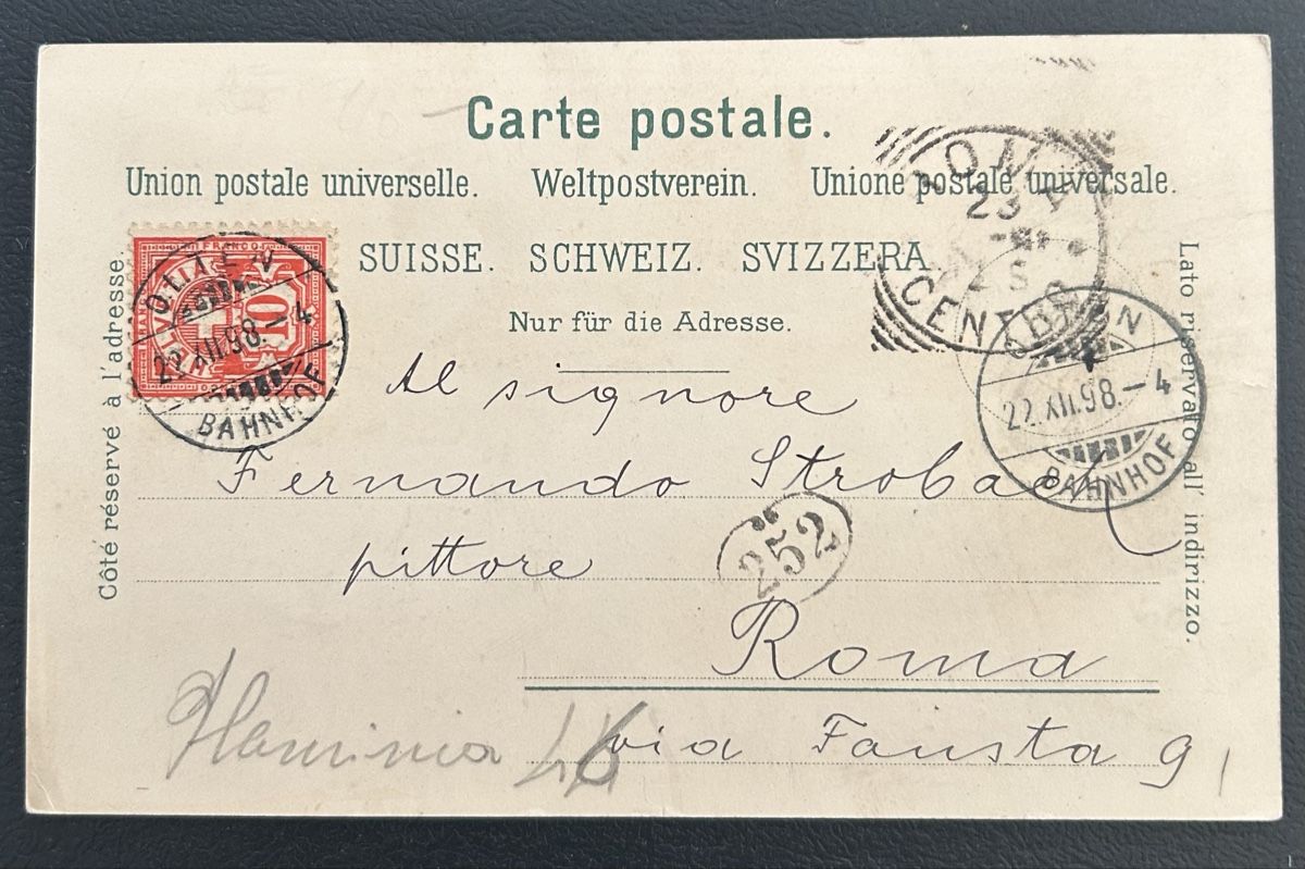 Cartoline postali: Gruss aus Olten Litho  – Usato da Horw venduto da Tellbub 1