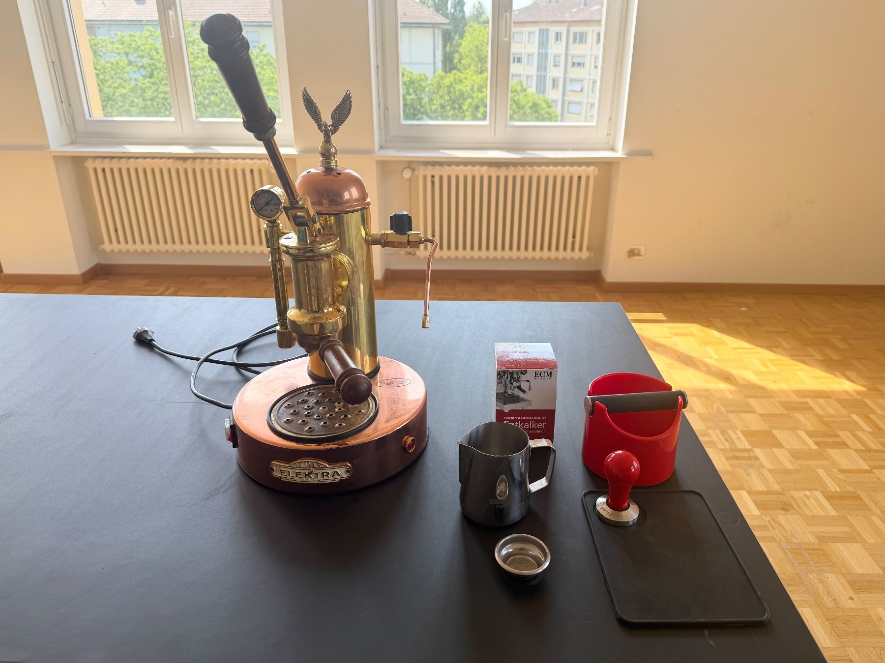 Macchine per caffè & Macchine per espresso: ELEKTRA MICRO CASA LEVA S1C mit Zubehör – Usato da Bern venduto da miro-co.