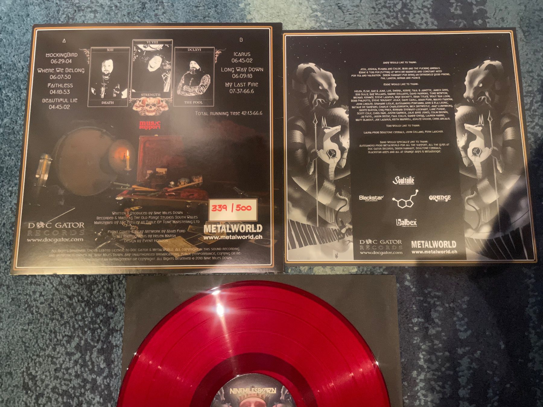 Dischi in vinile: Nine Miles Down – Fractures  LP – Usato da Neuenhof venduto da django3001 1