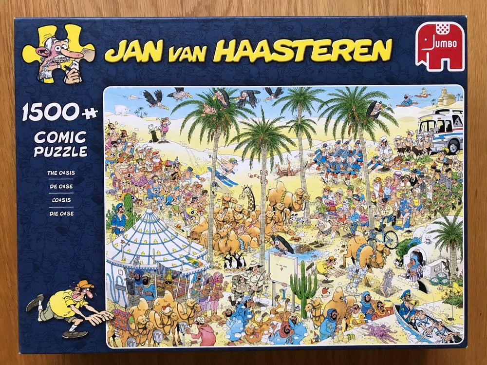 Puzzle Jan van Haasteren 1500 Teile Die Oase Kaufen auf Ricardo