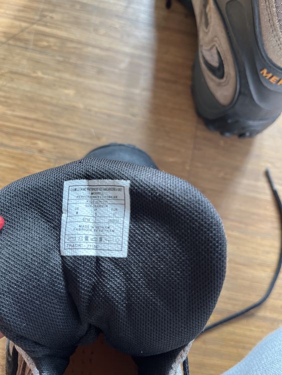 Merrell Chaussures garçon: Merrell Wanderschuhe Gr. 37 Kinder – D'occasion à Diepoldsau par Sonne14 3