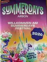 SummerDays Festival 2026, 2 VIP Tagespass für Freitag