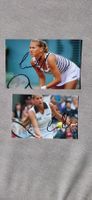 2 Autogramme Anna Kournikova