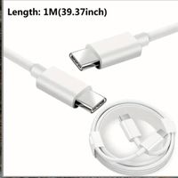 USB auf 1m Ladekabel für Iphone15,17