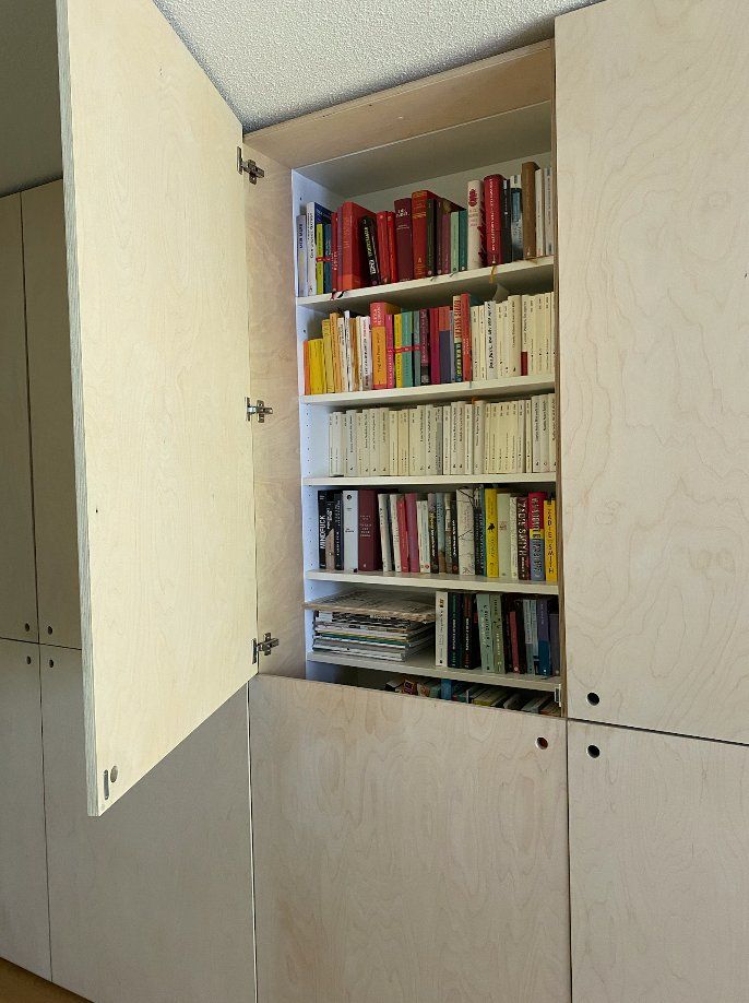 Armadi: Ikea Hack Einbauschrank im skandinavischen Stil aus Birke – Usato da Zürich venduto da anjuschke 2
