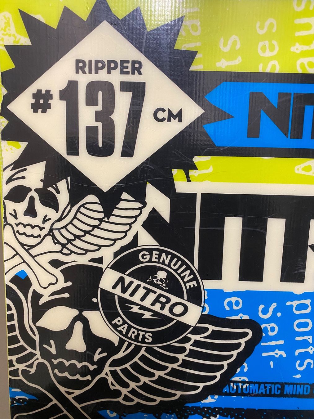 Snowboard Nitro Boards: Snowboard Nitro Ripper 137 – Gebraucht aus Aarau Rohr von cutless 3