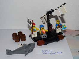 Lego 6257 - Castaway's Raft - Piratenspähtrupp/Vintage 1989