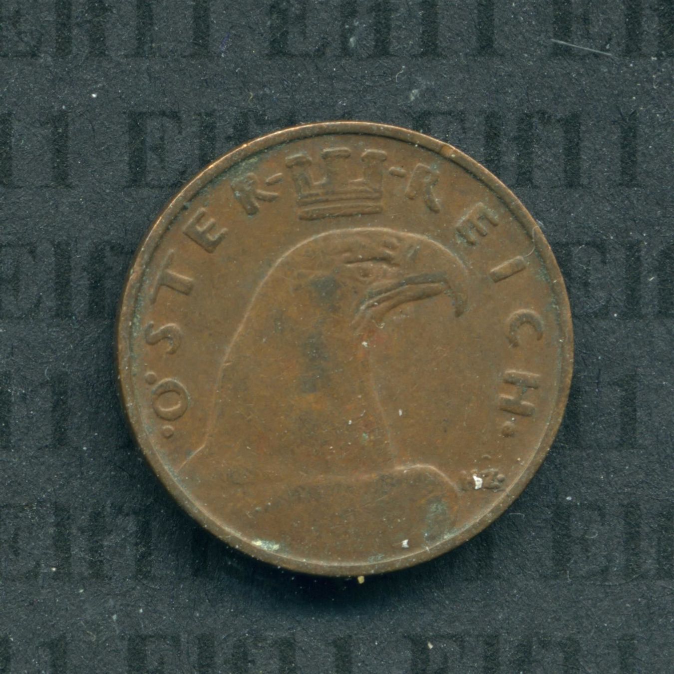 Tutti le monete: ATS___0.01 1927 ss-vz 1 Groschen – Usato da Widnau venduto da Elf11 1