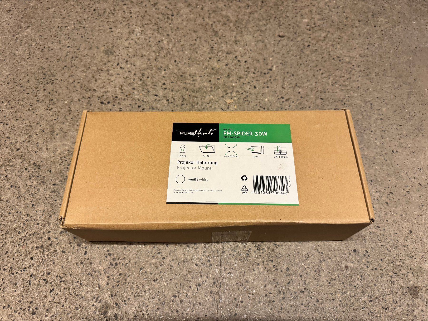 Supporti a parete: Beamer Deckenhalterung, PureMounts PM-Spider-30W – Usato da Zürich venduto da schaffner_lea 1