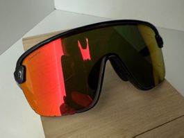 Smith Bobcat Sportbrille – Black / ChromaPop Red
