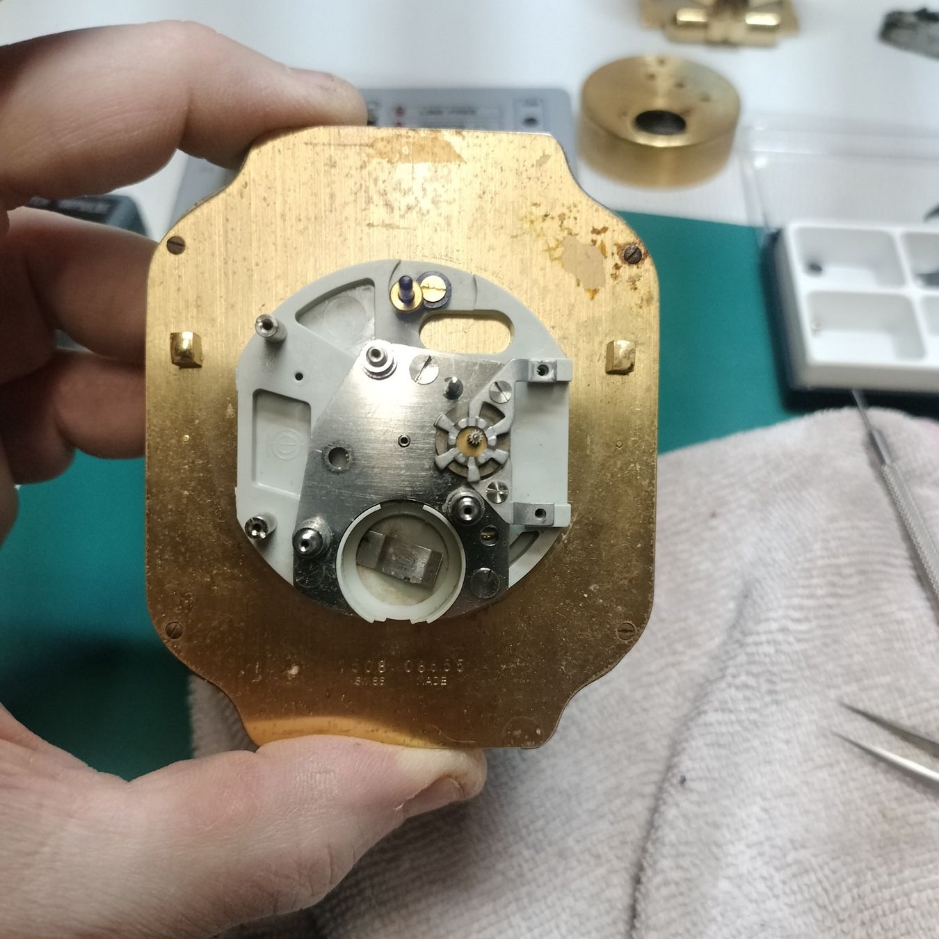 Cartier Sveglie: Cartier Santos degli anni '80, pendulette – Usato da Gentilino venduto da gogobr73 8